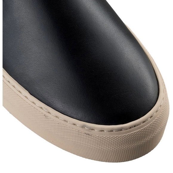 NEW Frame Le Ren Slip on Platform Sneaker in black, size 8 - Picture 5 of 15